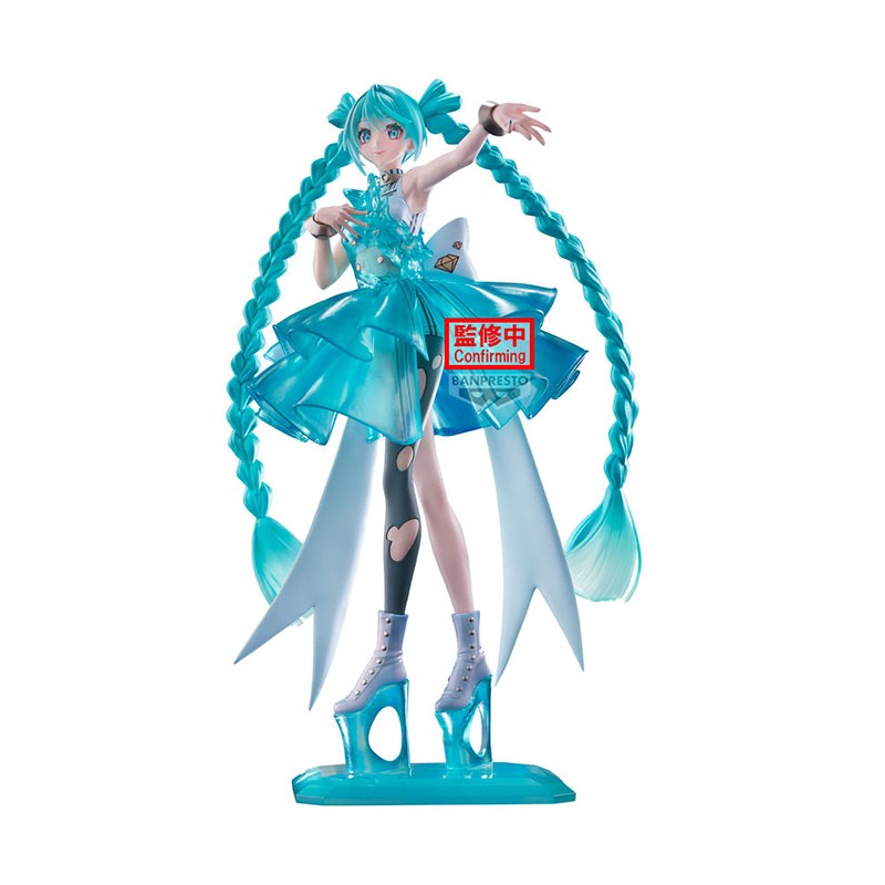 BANPRESTO HATSUNE MIKU EMERALDGEM CLEARLUXE BPEV FIGURE STATUE BANPRESTO HATSUNE MIKU EMERALDGEM CLEARLUXE BPEV FIGURE STATUE