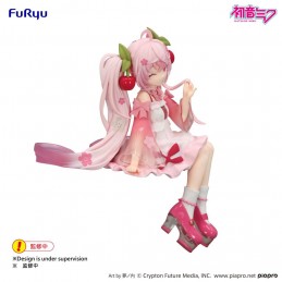 HATSUNE MIKU SAKURA MIKU 2025 WINK NOODLE STOPPER FIGURE STATUA FURYU