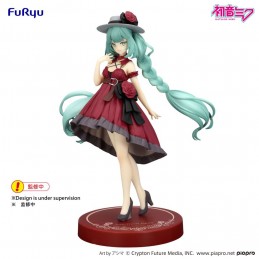 FURYU HATSUNE MIKU OUTING DRESS RED COLOR VER. TRIO-TRY-IT PVC FIGURE STATUE