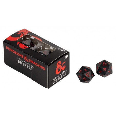 DUNGEONS AND DRAGONS HEAVY METAL D20 SET 2 DADI