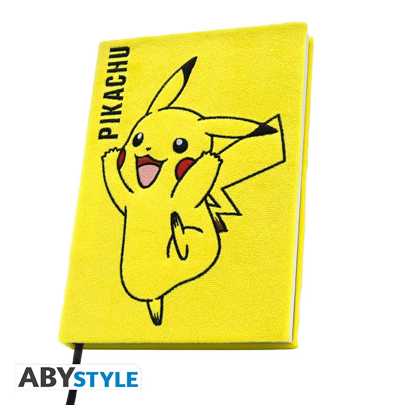 POKEMON PIKACHU PELUCHE TACCUINO A5 PREMIUM ABYSTYLE