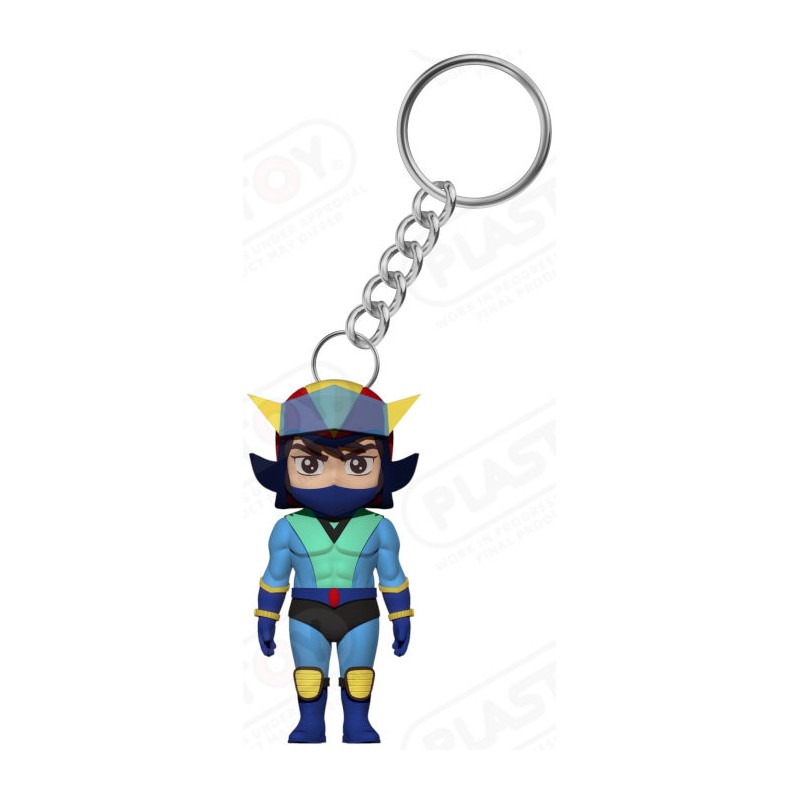 PLASTOY GRENDIZER KOJI KABUTO FIGURE KEYCHAIN