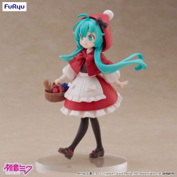 FURYU HATSUNE MIKU LITTLE RED RIDING HOOD DESKTOP FAIRY SERIES FIGURE STATUE