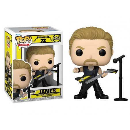 FUNKO POP! METALLICA 72 SEASONS JAMES HETFIELD BOBBLE HEAD FIGURE