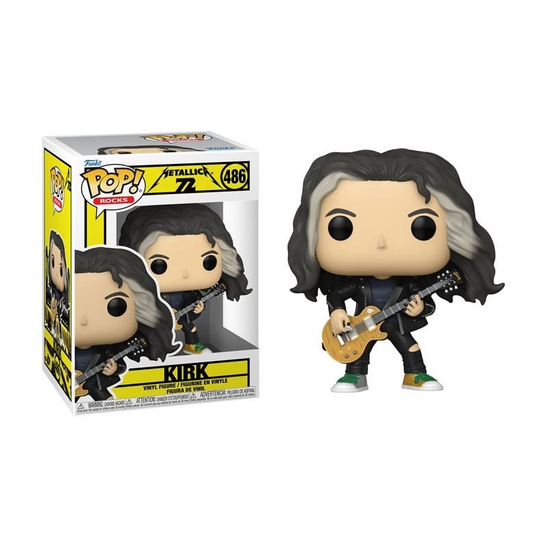 FUNKO POP! METALLICA 72 SEASONS KIRK BOBBLE HEAD FIGURE FUNKO