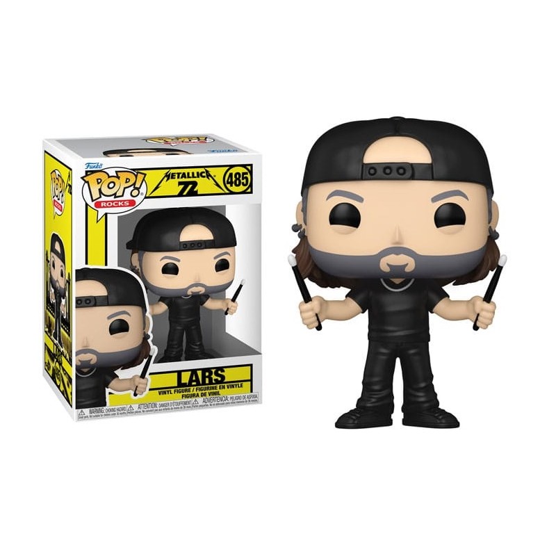 FUNKO FUNKO POP! ROCKS METALLICA 72 SEASONS LARS PVC BOBBLE HEAD FIGURE