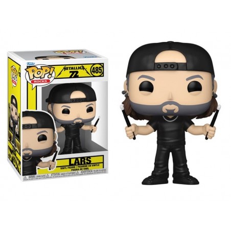 FUNKO POP! METALLICA 72 SEASONS LARS BOBBLE HEAD FIGURE