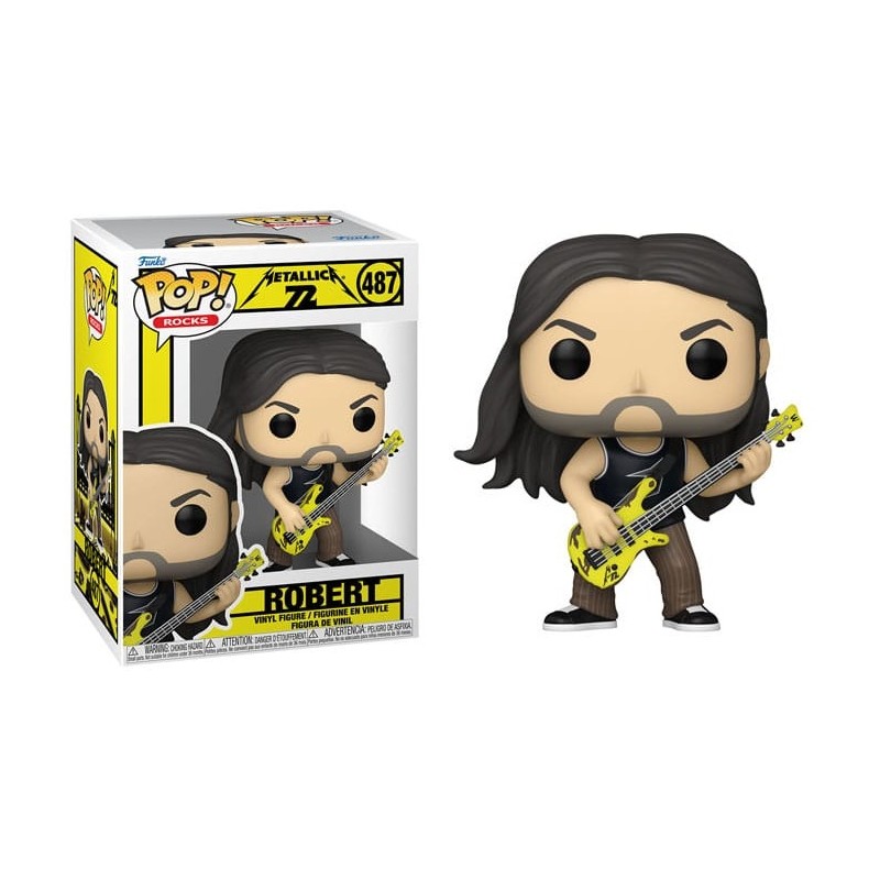 FUNKO POP! METALLICA 72 SEASONS ROBERT BOBBLE HEAD FIGURE FUNKO