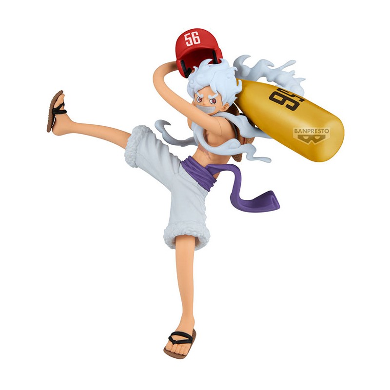 BANPRESTO ONE PIECE BATTLE RECORD COLLECTION MONKEY D. LUFFY GEAR 5 STATUE FIGURE