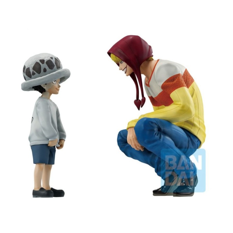 ONE PIECE EPISODE OF LAW TRAFALGAR LAW E CORAZON ICHIBANSHO MASTERLISE STATUA FIGURE BANDAI