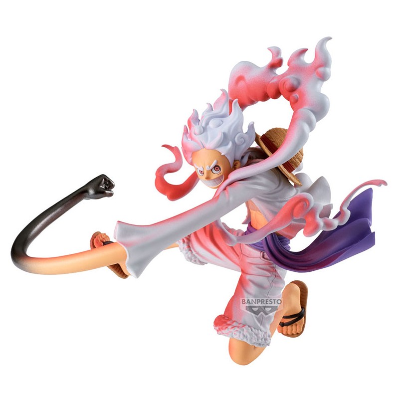 BANPRESTO ONE PIECE BATTLE RECORD COLLECTION MONKEY D. LUFFY GEAR 5 STATUE FIGURE