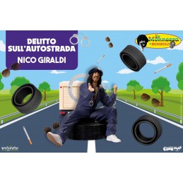 ER MONNEZZA NICO GIRALDI DELITTO SULL'AUTOSTRADA CINE-MINI PVC MINI FIGURE INFINITE STATUE