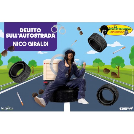 ER MONNEZZA NICO GIRALDI DELITTO SULL'AUTOSTRADA CINE-MINI SERIES MINI FIGURE