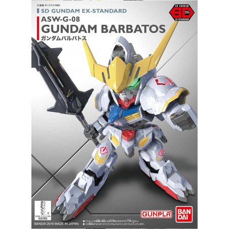 SD GUNDAM EX-STANDARD ASW-G-08 GUNDAM BARBATOS MODEL KIT ACTION FIGURE