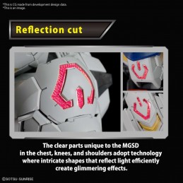 BANDAI MGSD ASW-G-08 GUNDAM BARBATOS MODEL KIT ACTION FIGURE