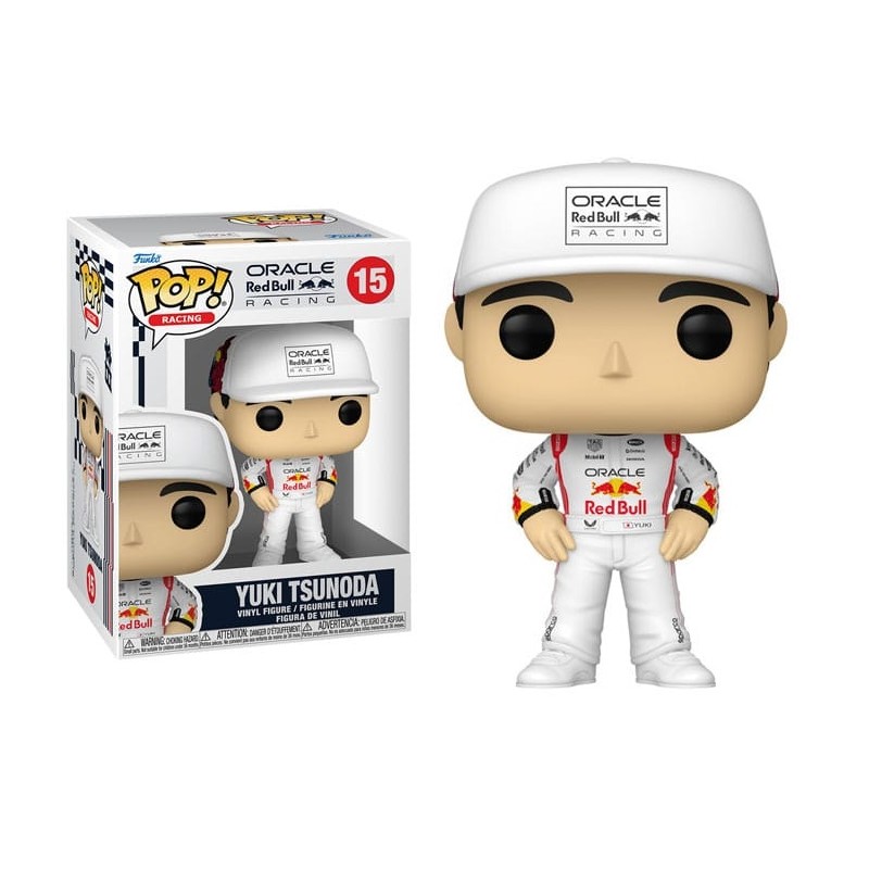 FUNKO POP! FORMULA 1 YUKI TSUNODA BOBBLE HEAD FIGURE FUNKO