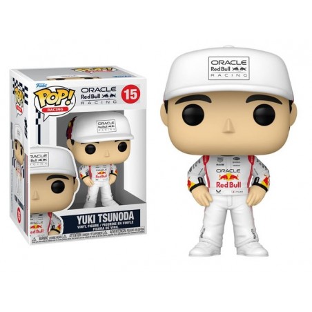 FUNKO POP! F1 YUKI TSUNODA BOBBLE HEAD FIGURE
