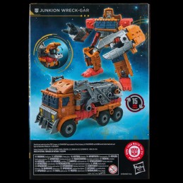 TRANSFORMERS AGE OF THE PRIMES JUNKION WRECK-GAR ACTION FIGURE HASBRO