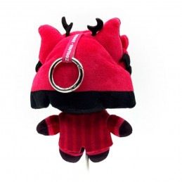 HAZBIN HOTEL ALASTOR PELUCHE 13CM PORTACHIAVI FIGURE YOUTOOZ