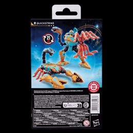 TRANSFORMERS AGE OF THE PRIMES QUICKSTRIKE ACTION FIGURE HASBRO
