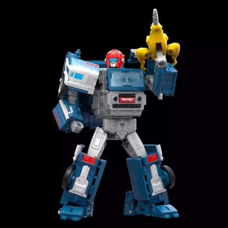 TRANSFORMERS X STRANGER THINGS FREAKWENCY AND 8-TRACK ACTION FIGURE