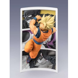 BANDAI DRAGON BALL Z SUPER SAIYAN SON GOKU TRAIL OF BATTLES FIGUARTS ZERO SERIES PVC STATUE FIGURE