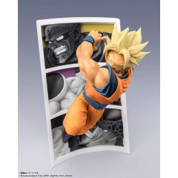 DRAGON BALL Z SUPER SAIYAN SON GOKU TRAIL OF BATTLES FIGUARTS ZERO STATUA FIGURE BANDAI