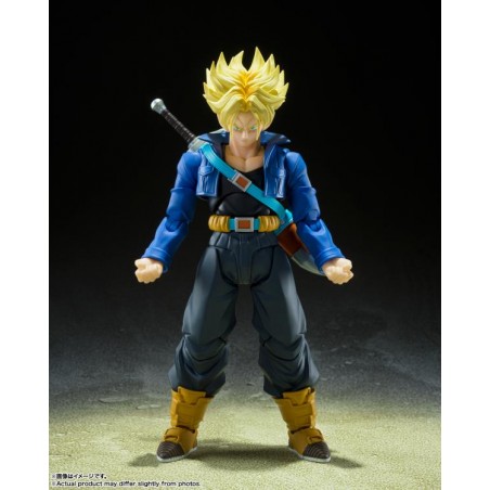 DRAGON BALL Z SUPER SAIYAN TRUNKS BOY FROM THE FUTURE S.H. FIGUARTS ACTION FIGURE
