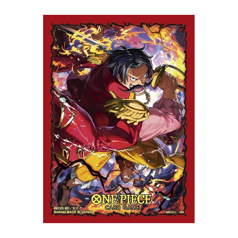 ONE PIECE BUSTINE PROTETTIVE S12 GOL D. ROGER 70 PEZZI BANDAI