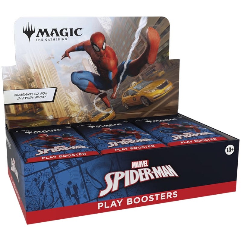 WIZARDS OF THE COAST MAGIC THE GATHERING MARVEL SPIDER-MAN 30 BOOSTERS BOX