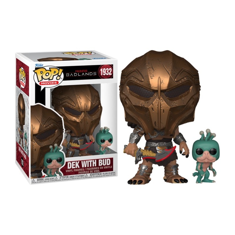 FUNKO POP! PREDATOR BADLANDS DEK WITH BUD BOBBLE HEAD FIGURE FUNKO