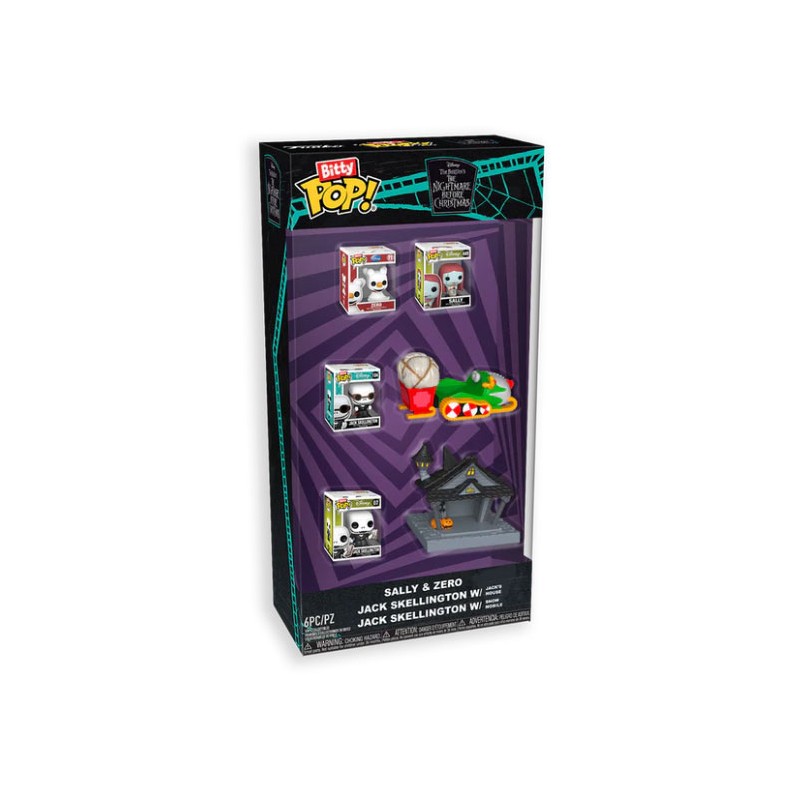 FUNKO FUNKO BITTY POP! THE NIGHTMARE BEFORE CHRISTMAS 6-PACK VINYL MINI FIGURES STARTER SET