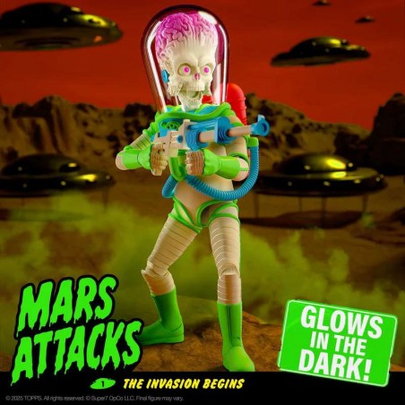 MARS ATTACKS ULTIMATES MARTIAN (THE INVASION BEGINS) ACTION FIGURE