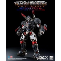 THREEZERO TRANSFORMERS RISE OF THE BEASTS DLX SERIES OPTIMUS PRIMAL ACTION FIGURE