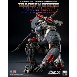 TRANSFORMERS RISE OF THE BEASTS DLX OPTIMUS PRIMAL ACTION FIGURE THREEZERO