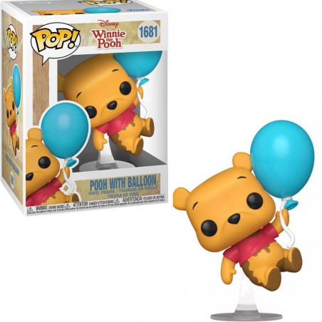 FUNKO POP! WINNIE THE POOH 1681 POOH WITH BALLOON BOBBLE HEAD KNOCKER FIGURE