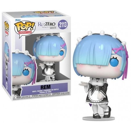 FUNKO POP! RE:ZERO REM BOBBLE HEAD KNOCKER FIGURE