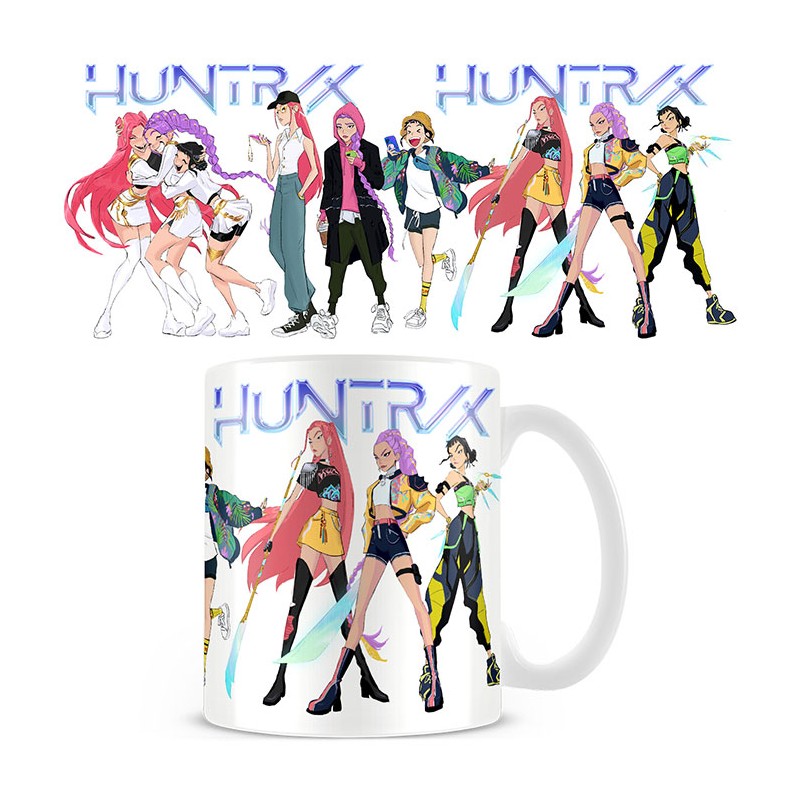 KPOP DEMON HUNTERS HUNTRIX TAZZA IN CERAMICA 315ML PYRAMID INTERNATIONAL