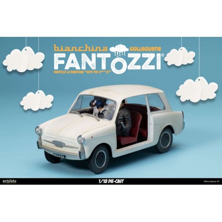 FANTOZZI LA BIANCHINA SIETE TRE ST...ZI 1/18 DIE CAST FIGURE