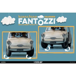 INFINITE STATUE FANTOZZI LA BIANCHINA SIETE TRE ST...ZI VERSION 1/18 SCALE DIE CAST FIGURE
