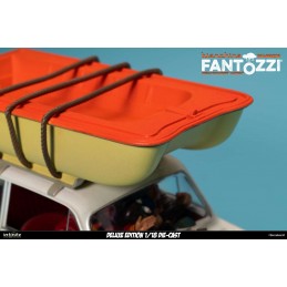 INFINITE STATUE FANTOZZI E FILINI LA BIANCHINA AL CAMPEGGIO DELUXE VERSION 1/18 SCALE DIE CAST FIGURE