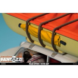 INFINITE STATUE FANTOZZI E FILINI LA BIANCHINA AL CAMPEGGIO DELUXE VERSION 1/18 SCALE DIE CAST FIGURE