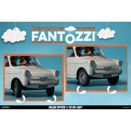 INFINITE STATUE FANTOZZI E FILINI LA BIANCHINA AL CAMPEGGIO DELUXE VERSION 1/18 SCALE DIE CAST FIGURE