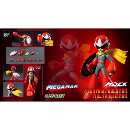 MEGAMAN ROCKMAN PROTO MAN MDLX SERIES ACTION FIGURE