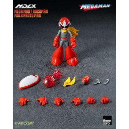 THREEZERO MEGAMAN ROCKMAN PROTO MAN MDLX SERIES ACTION FIGURE