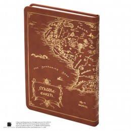 IL SIGNORE DEGLI ANELLI MAP OF THE MIDDLE EARTH JOURNAL TACCUINO NOBLE COLLECTIONS