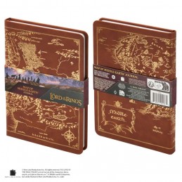 IL SIGNORE DEGLI ANELLI MAP OF THE MIDDLE EARTH JOURNAL TACCUINO NOBLE COLLECTIONS