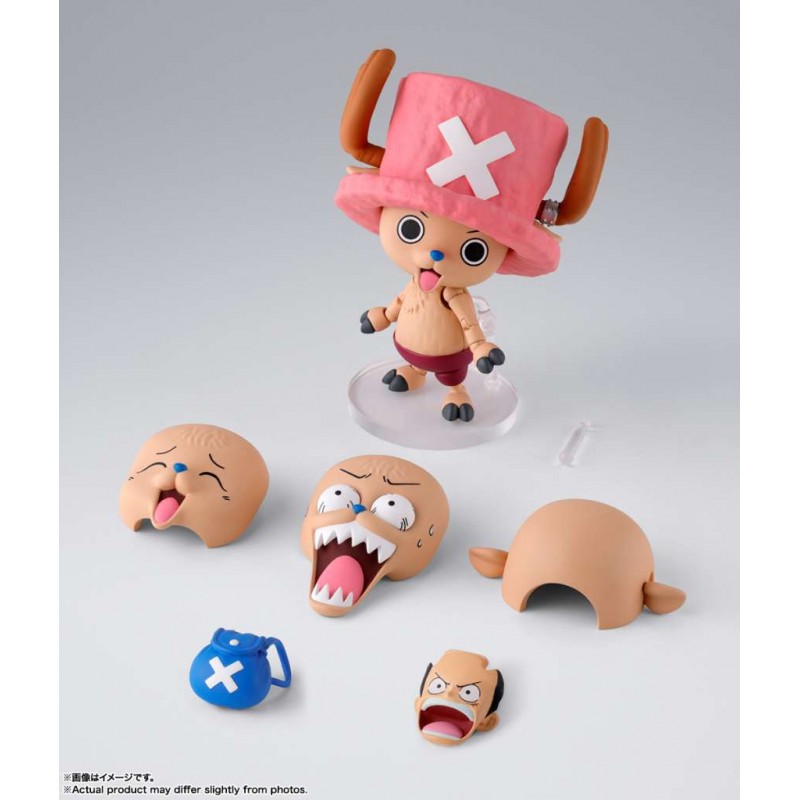 BANDAI ONE PIECE TONY TONY CHOPPER DRUM ISLAND VVERSION S.H. FIGUARTS SERIES ACTION FIGURE