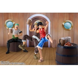 BANDAI ONE PIECE THE STRAW HAT CREW S.H. FIGUARTS PARTY SET