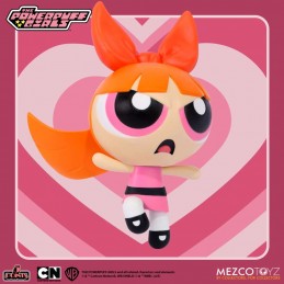 THE POWERPUFF GIRLS LE SUPERCHICCHE SET 5 POINTS ACTION FIGURE 4X SET MEZCO TOYS
